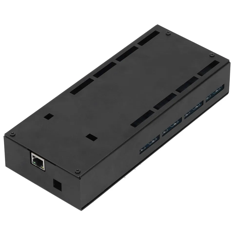Kuuleyn Relè 16 Canali RJ45 TCP Lega Alluminio