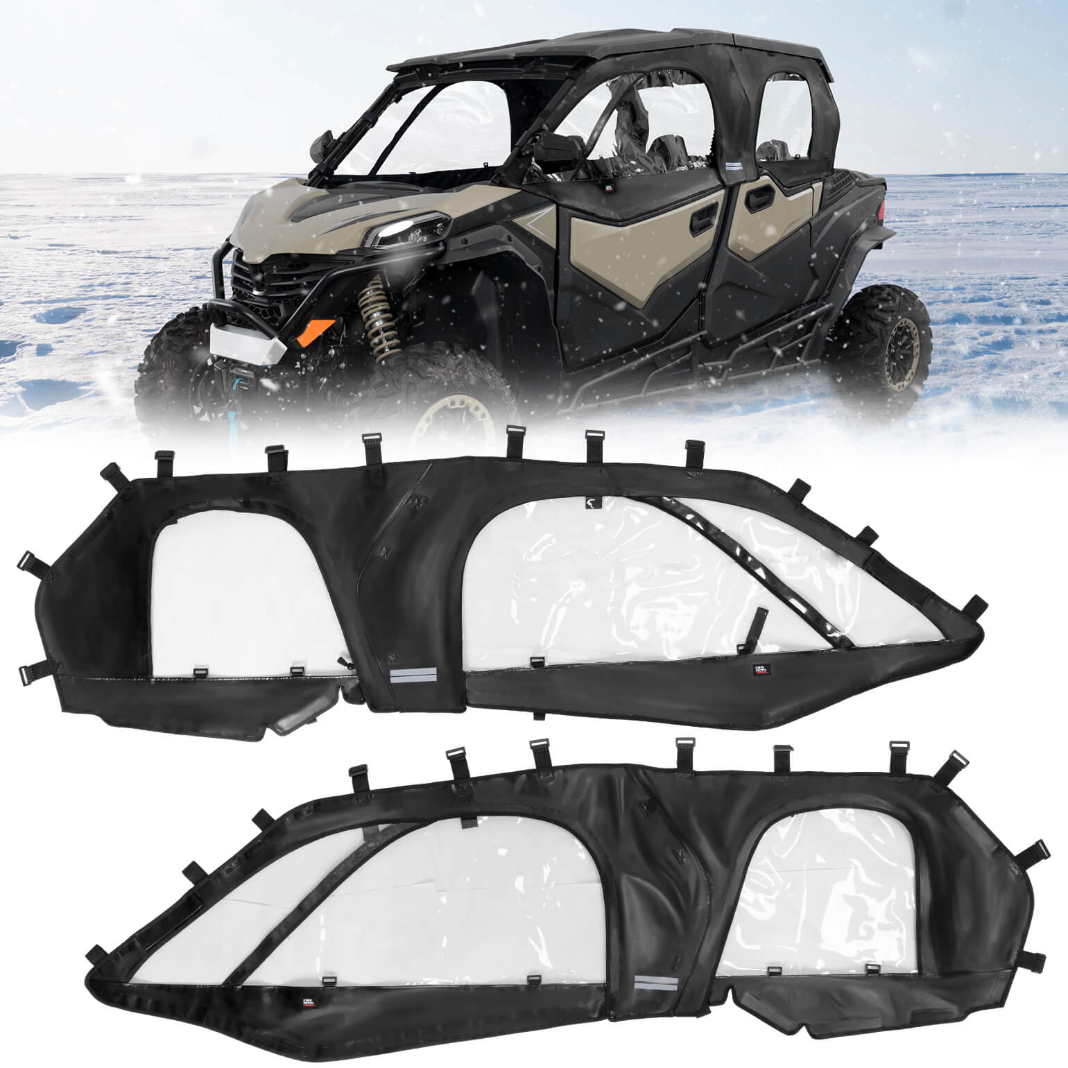 KEMIMOTO Porte Superiori Morbide ZForce 950 Sport 4