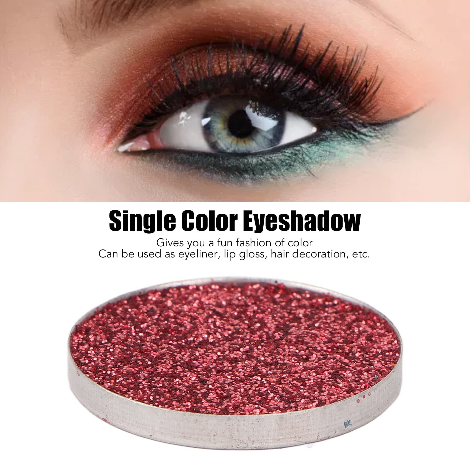 Kuuleyn Halloween J14 ombretto singolo 5 pezzi glitter