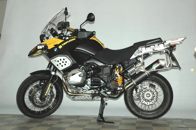 QD Exhaust Magnum terminale slip-on BMW R1200 GS 2010 titanio