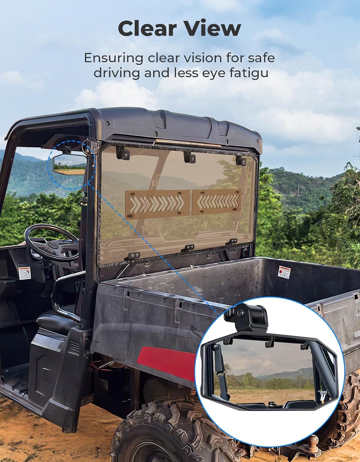 KEMIMOTO 2502 lunotto posteriore oscurato ventilato