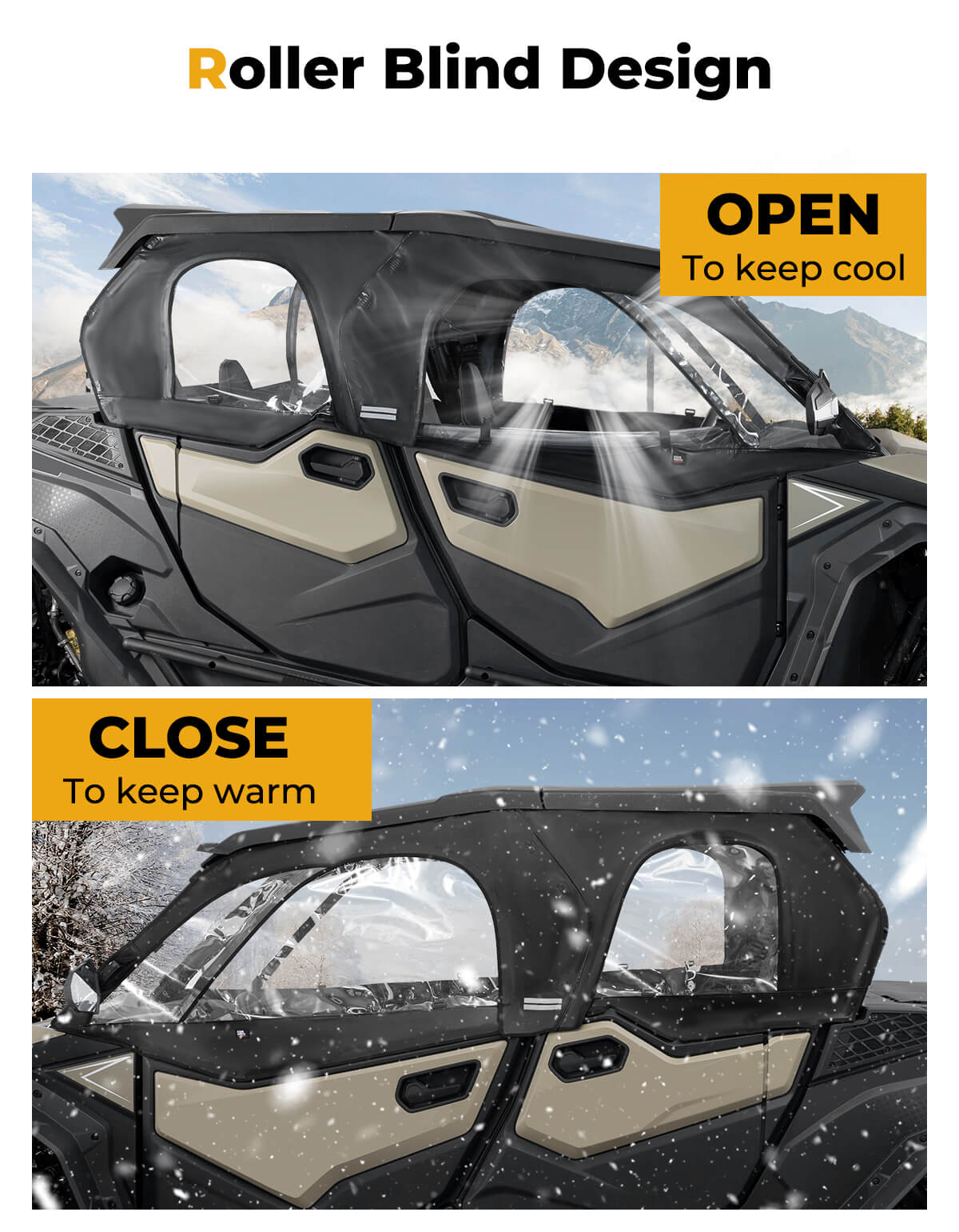 KEMIMOTO Porte Superiori Morbide ZForce 950 Sport 4