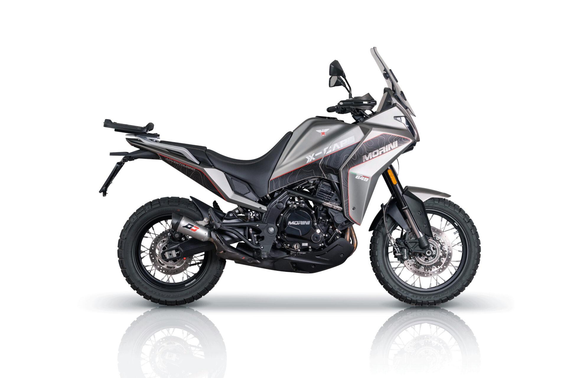 QD Exhaust Gunshot Scarico Slip-On X-Cape Euro 5 1,2 Kg