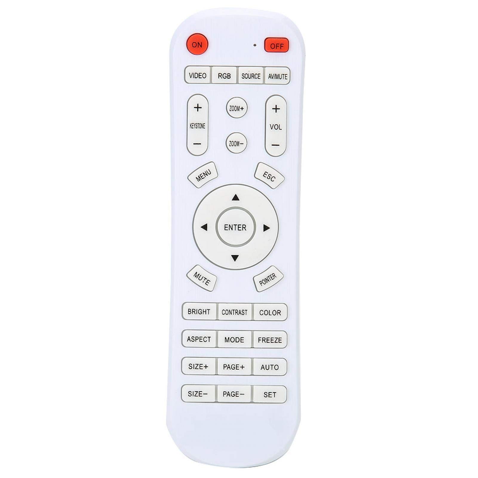 Kuuleyn telecomando per proiettore bianco 10 m ABS