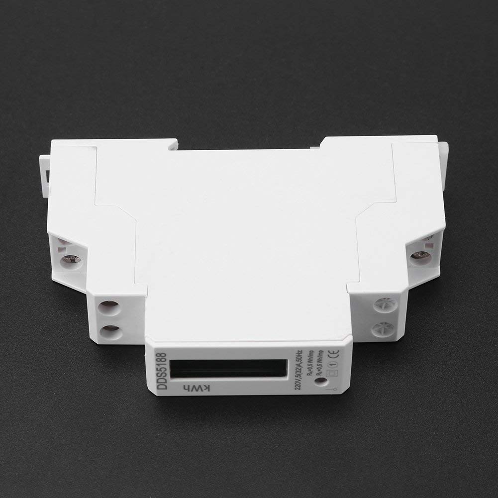 Kuuleyn Contatore Elettrico Monofase 5-32A LCD 220V