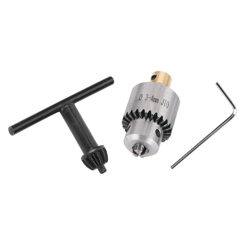 Kuuleyn Mandrino trapano 3 griffe 0,3-4,0 mm con chiave