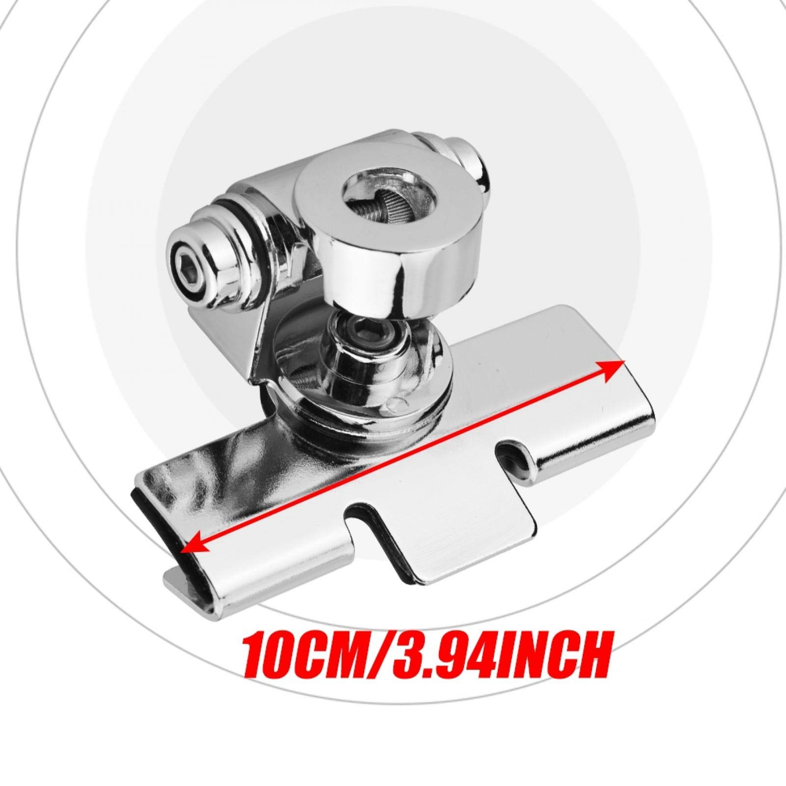 Kuuleyn supporto antenna auto regolabile acciaio inox 10 cm