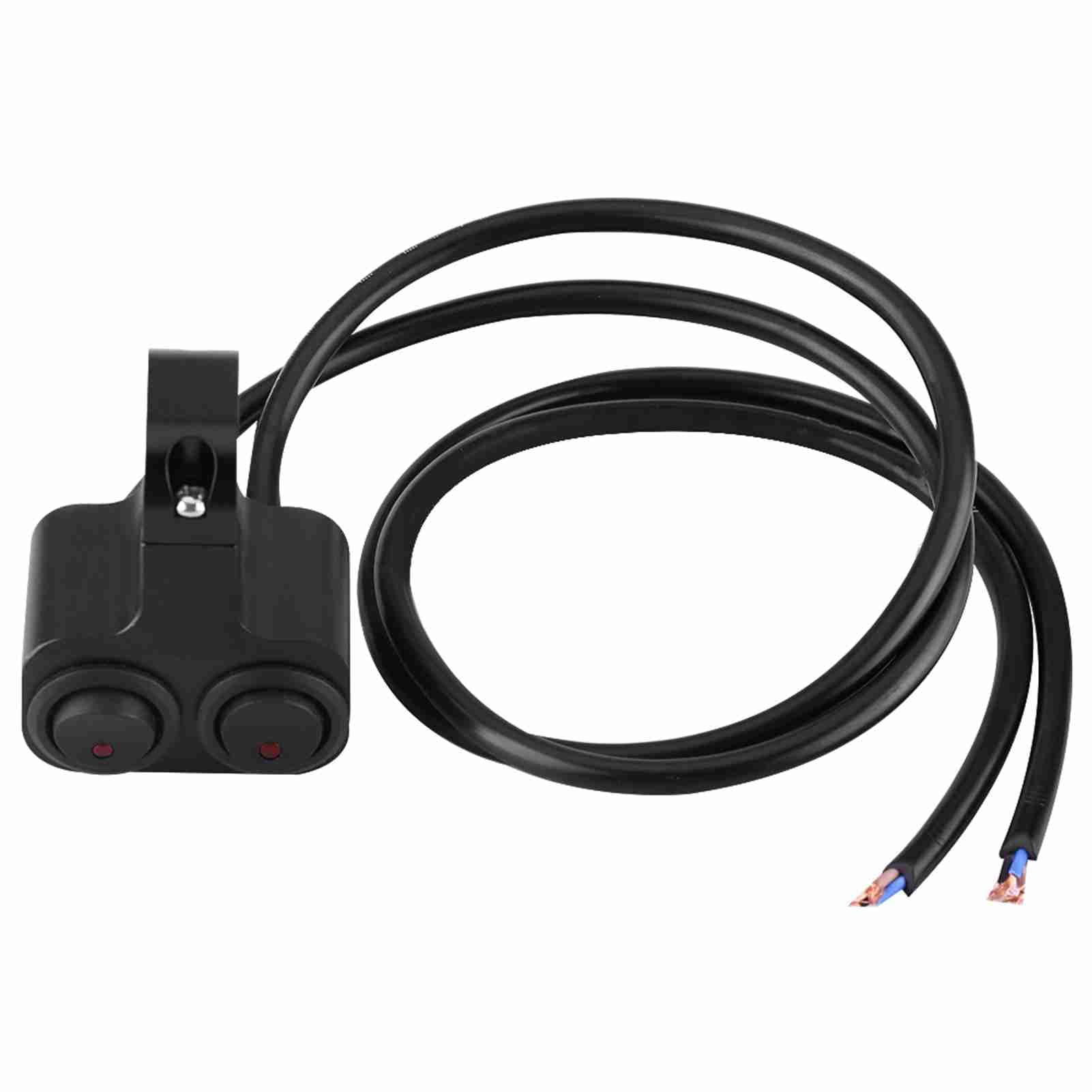 AOWINHIT 25 mm interruttore manubrio doppio con spia