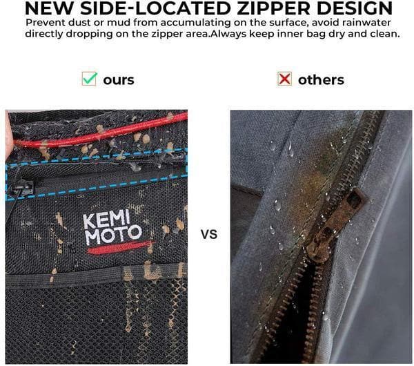 Kemimoto RZR XP 1000 borse portiera coppia ginocchiere