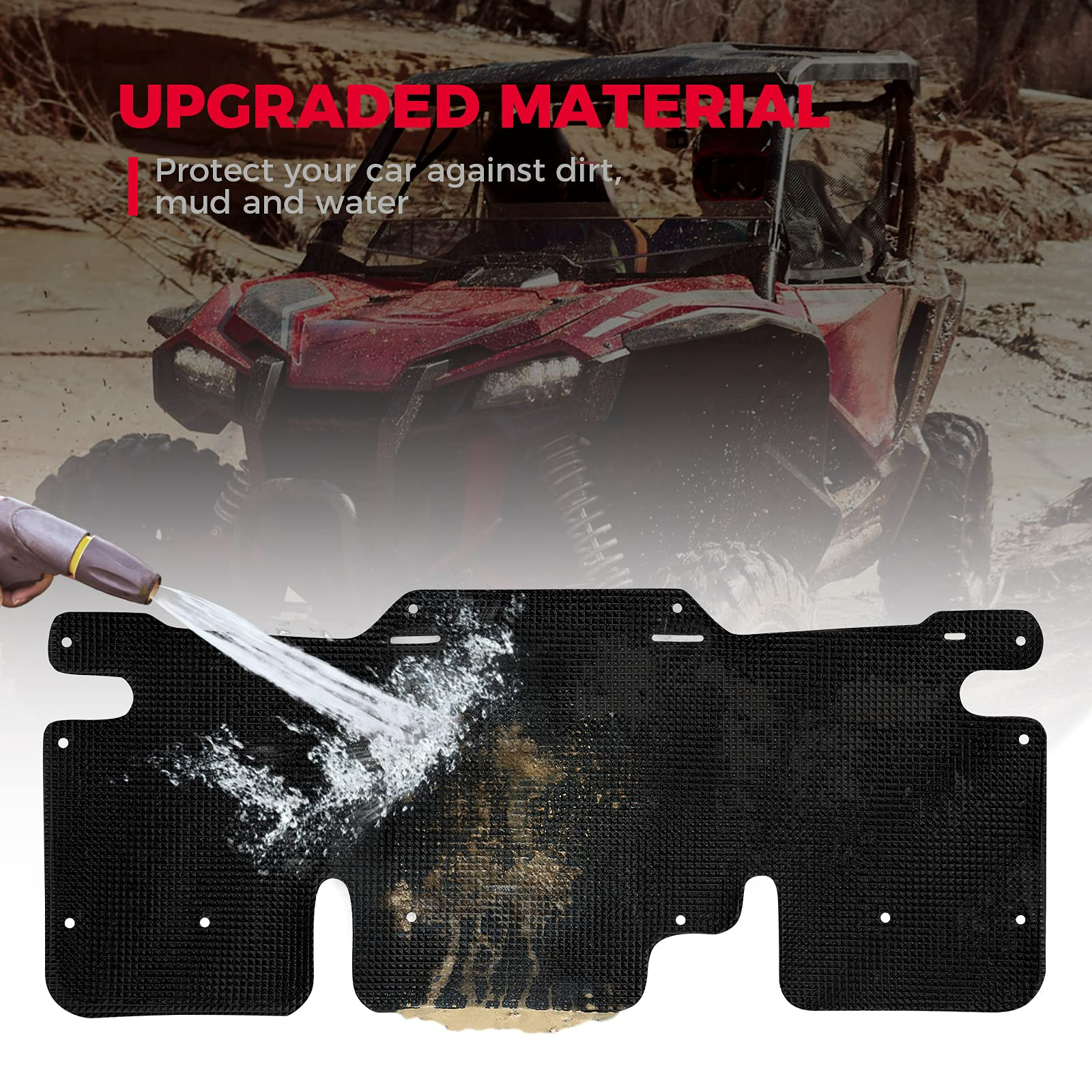 KEMIMOTO Parafanghi PVC per Honda Talon 1000R 1000X 3 Pezzi
