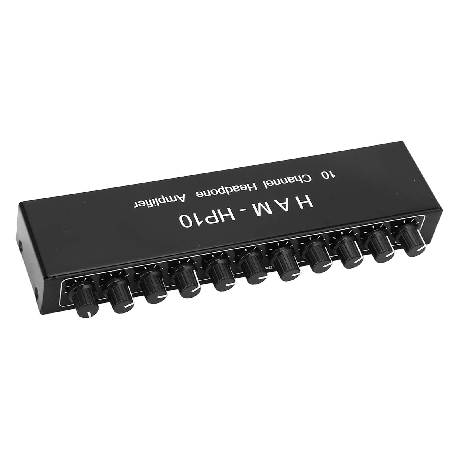 AOWINHIT Amplificatore Cuffie 10 Canali 3,5 mm lega alluminio