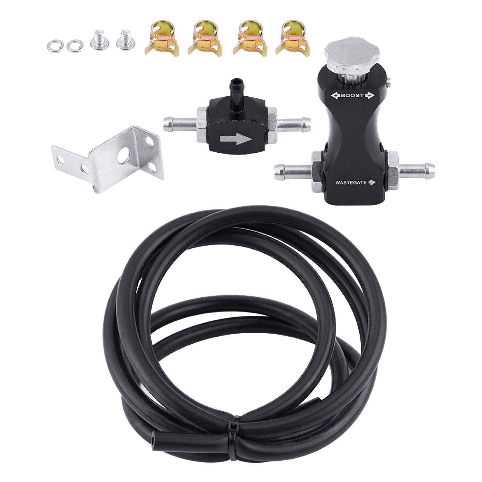 Kuuleyn Kit Controller Boost Manuale Auto Alluminio Nero Regolabile
