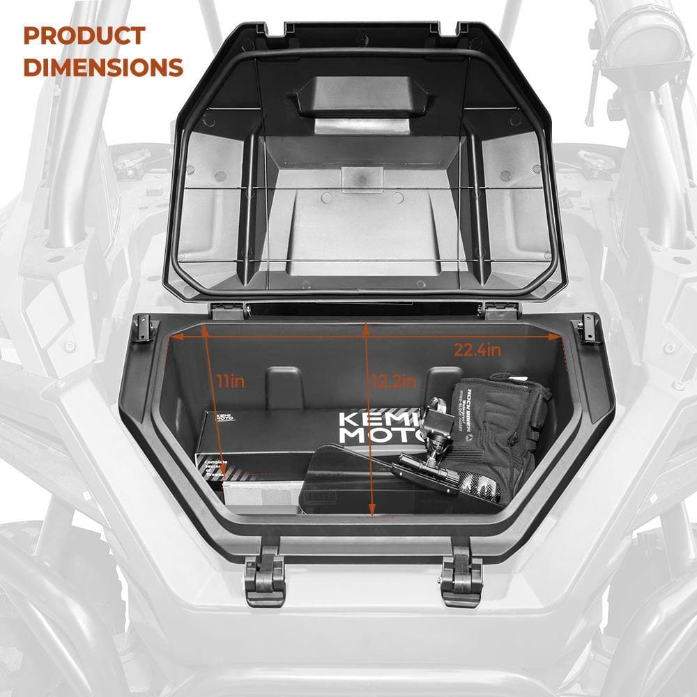 KEMIMOTO RZR PRO XP box posteriore UTV 42QT impermeabile