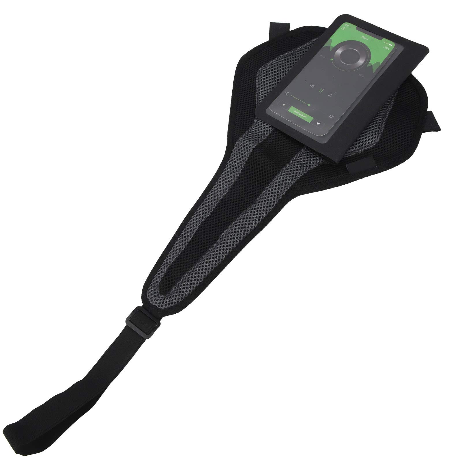 Kuuleyn Fascia antisudore rullo bici con borsa telefono