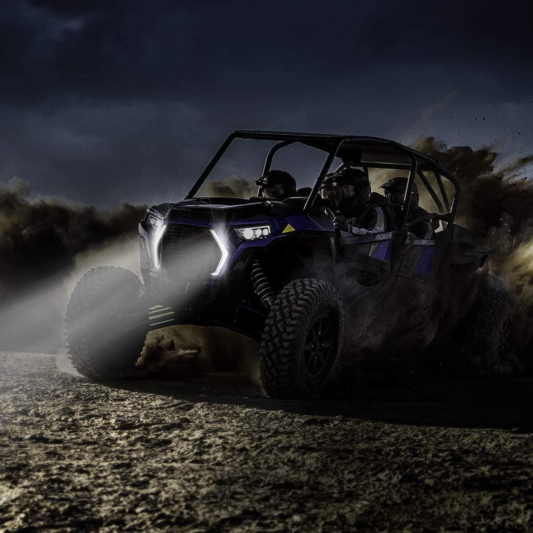 KEMIMOTO RZR XP 1000 set luci fang a LED anteriori IP67