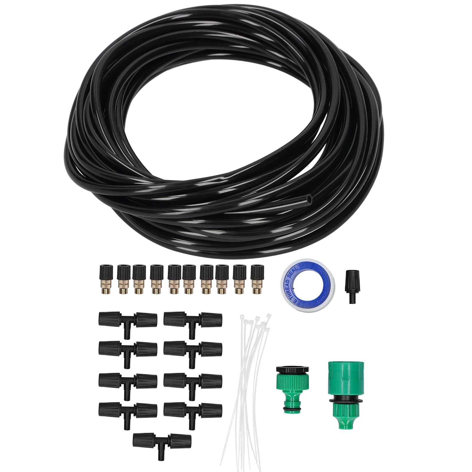 Kuuleyn Kit Irrigazione Nebulizzazione Tubo 10 m Serra