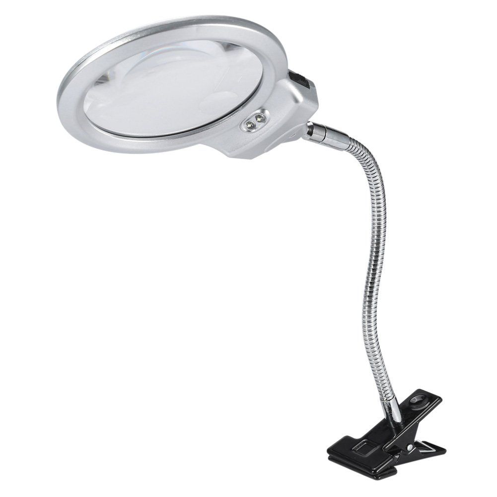 Kuuleyn lente ingrandimento tavolo 2,25x 5x LED 90 mm