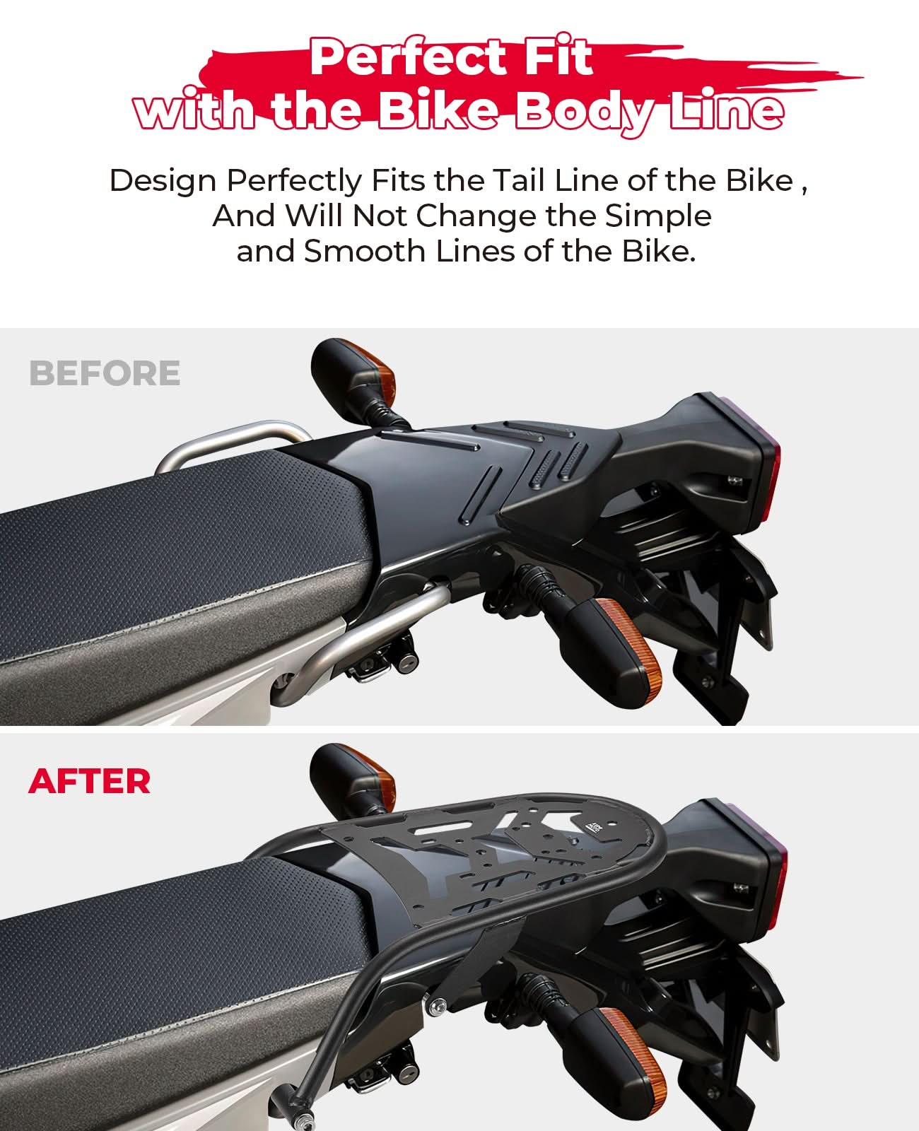 Kemimoto portapacchi posteriore Yamaha XT250 2008-2025