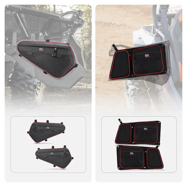 KEMIMOTO RZR borse portiera inferiori+posteriori kit