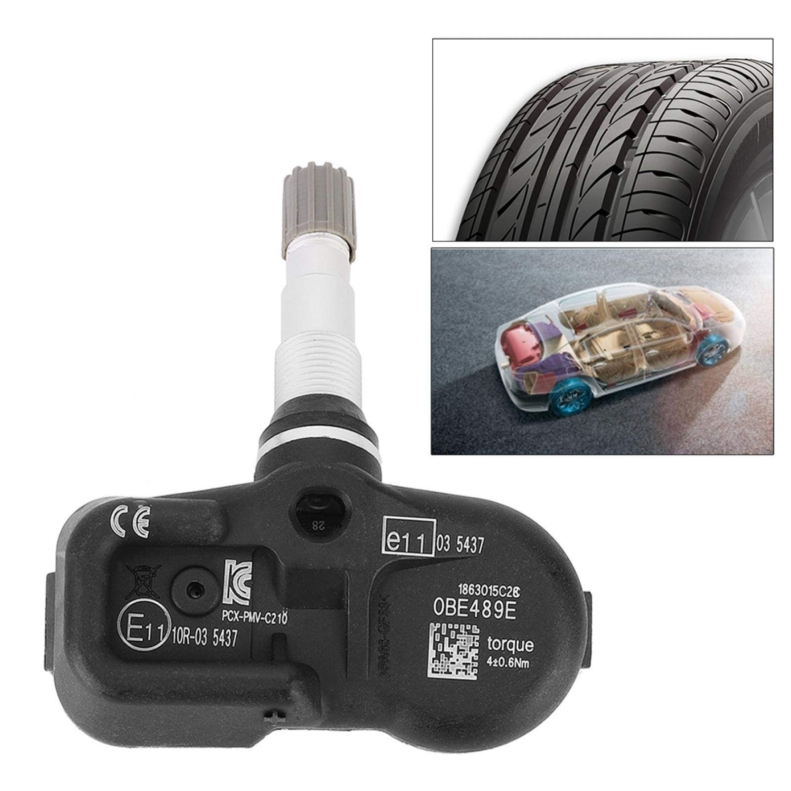 Kuuleyn PMV-C210 sensore pressione pneumatici TPMS alluminio