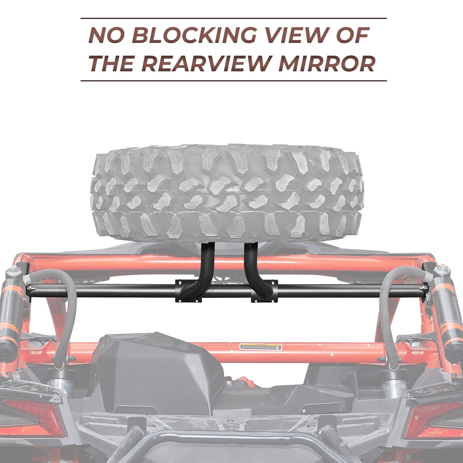 KEMIMOTO Maverick X3 portaruota di scorta fino a 32"