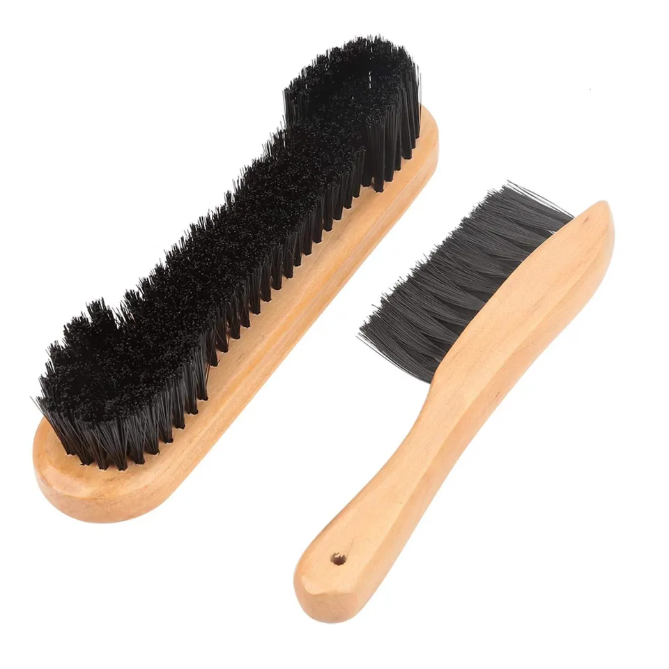 Kuuleyn Set Spazzole Biliardo 2 Pezzi Manico Legno