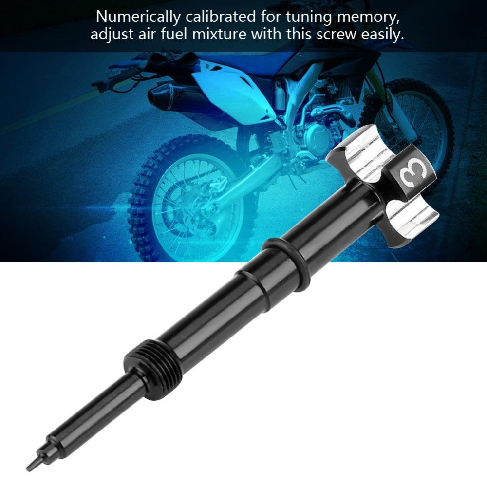 Kuuleyn Vite Miscela Carburatore Keihin FCR FCR-MX Nero Alluminio