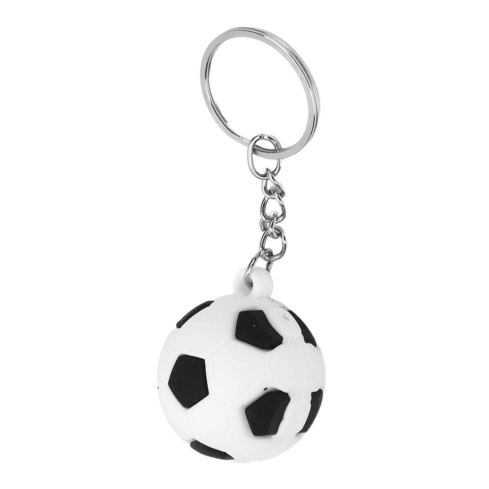 AOWINHIT Portachiavi pallone calcio 3,3 cm PVC