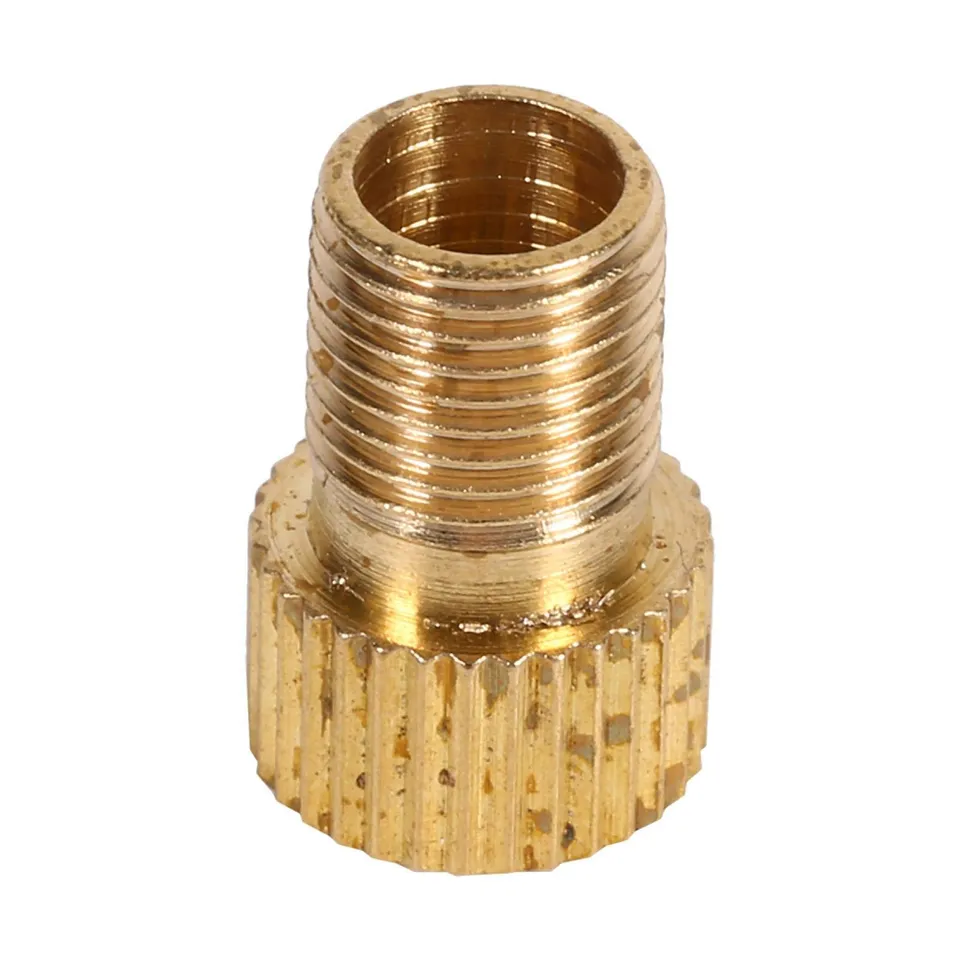 Kuuleyn Adattatore Valvola Bici Presta-Schrader Oro 1pz