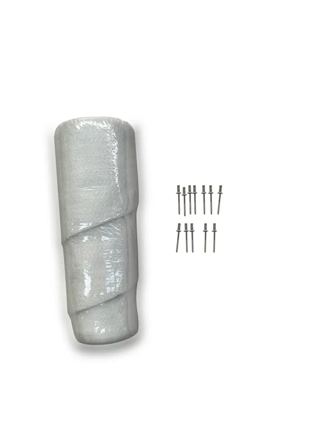 QD Exhaust Ricambi Fonoassorbente 10 Rivetti
