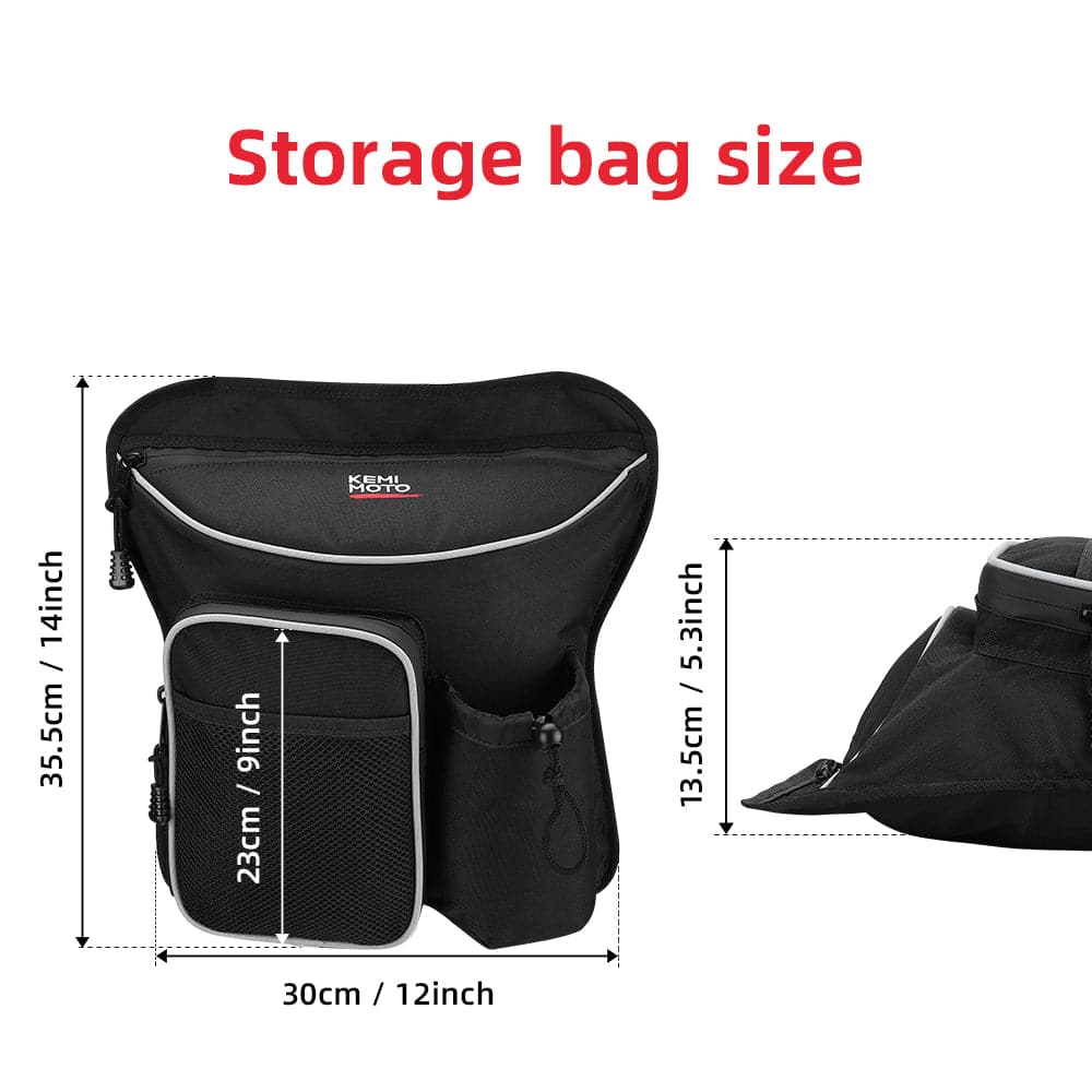 KEMIMOTO Commander borsa centrale sedile 1680D impermeabile