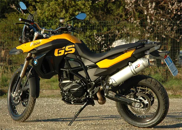 QD Exhaust Magnum scarico slip-on BMW F 650-800 GS titanio