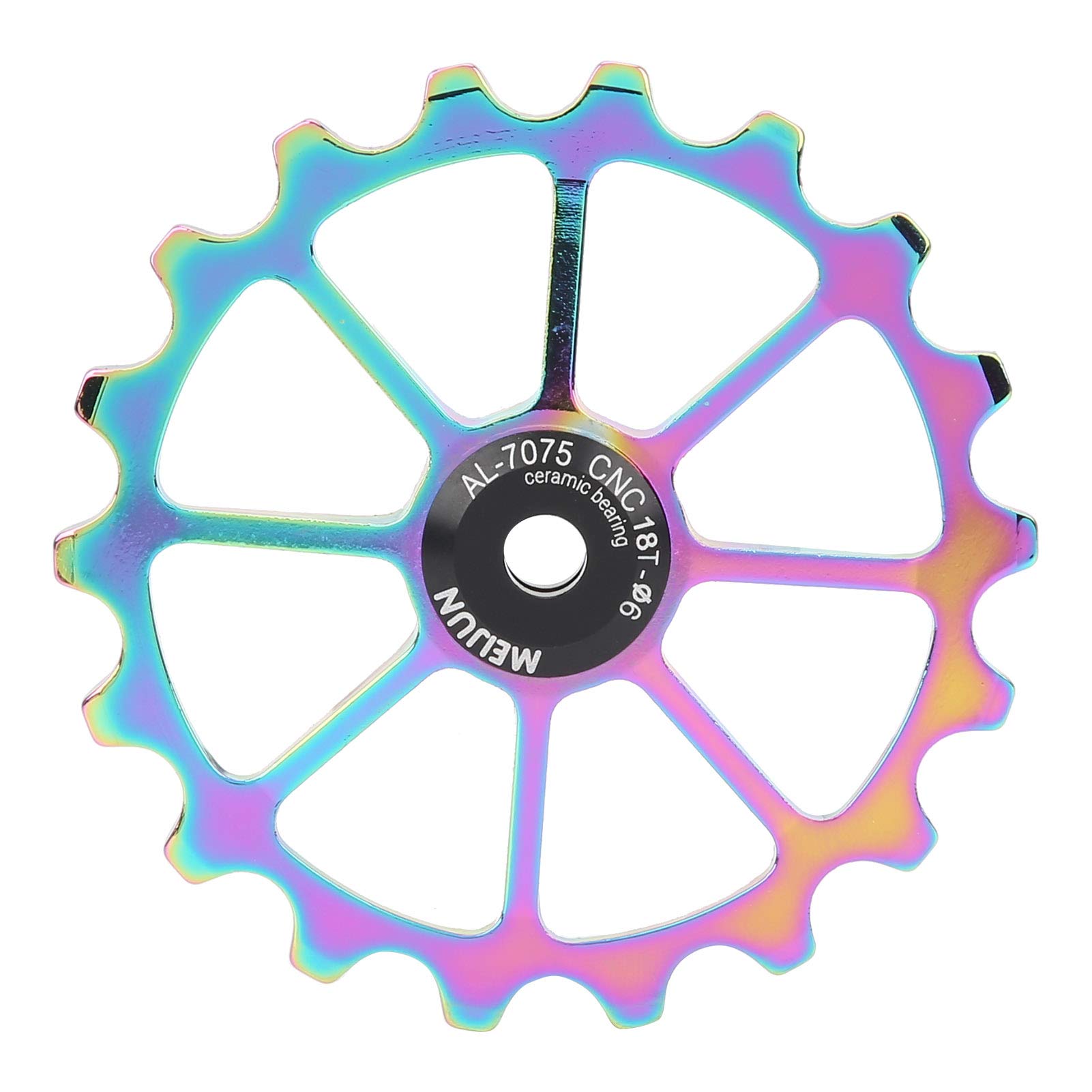 Kuuleyn Puleggia Deragliatore 18T Multicolore Ceramica