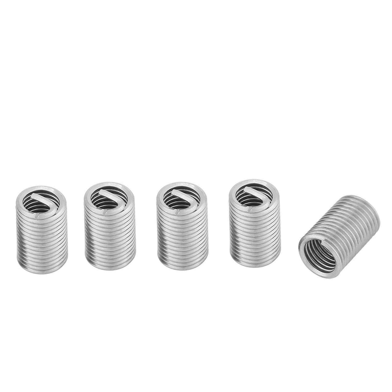 Kuuleyn Inserti Filettati M6x1,0x3D Acciaio 50 Pezzi