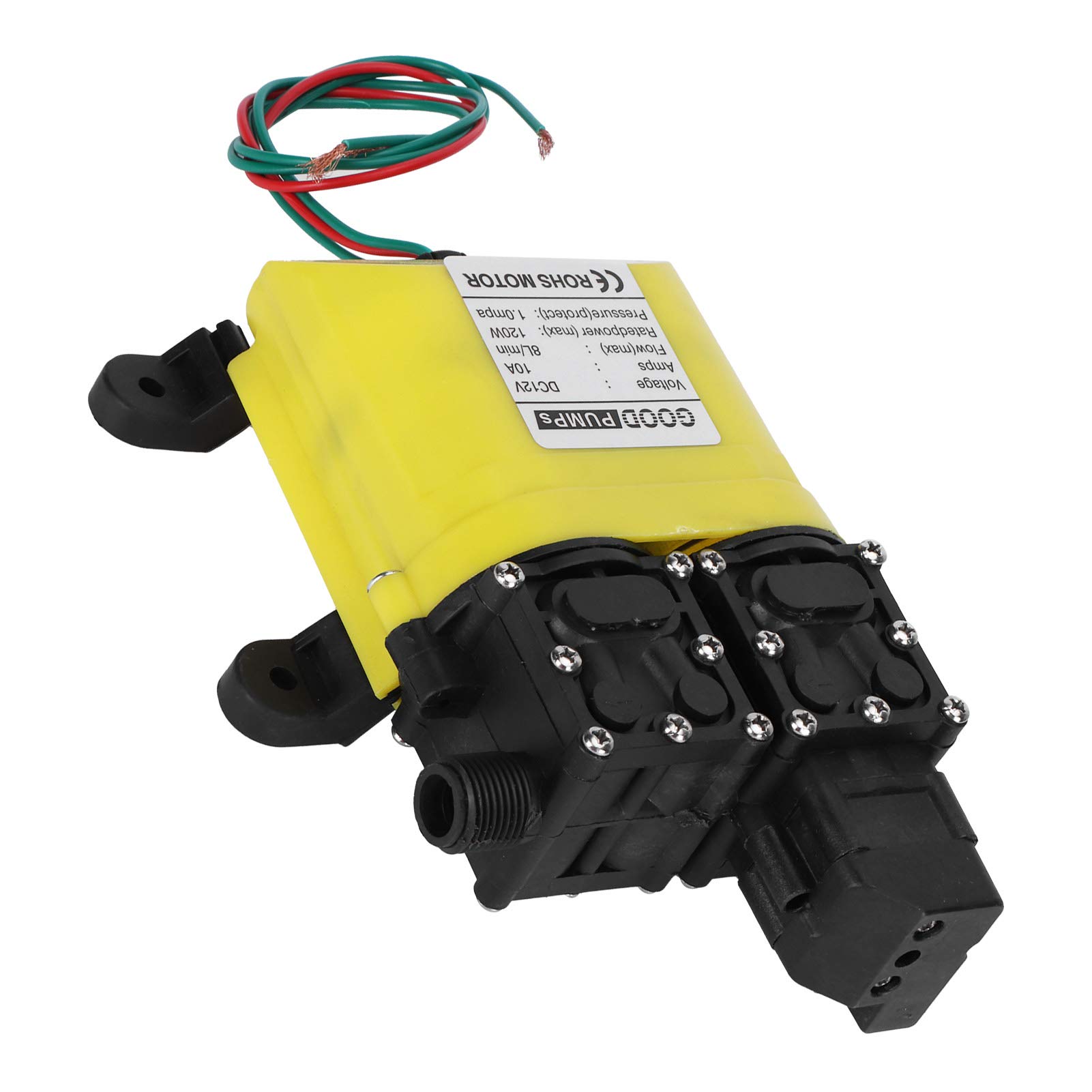 Kuuleyn Pompa Membrana 12V 120W 8L Alta Pressione
