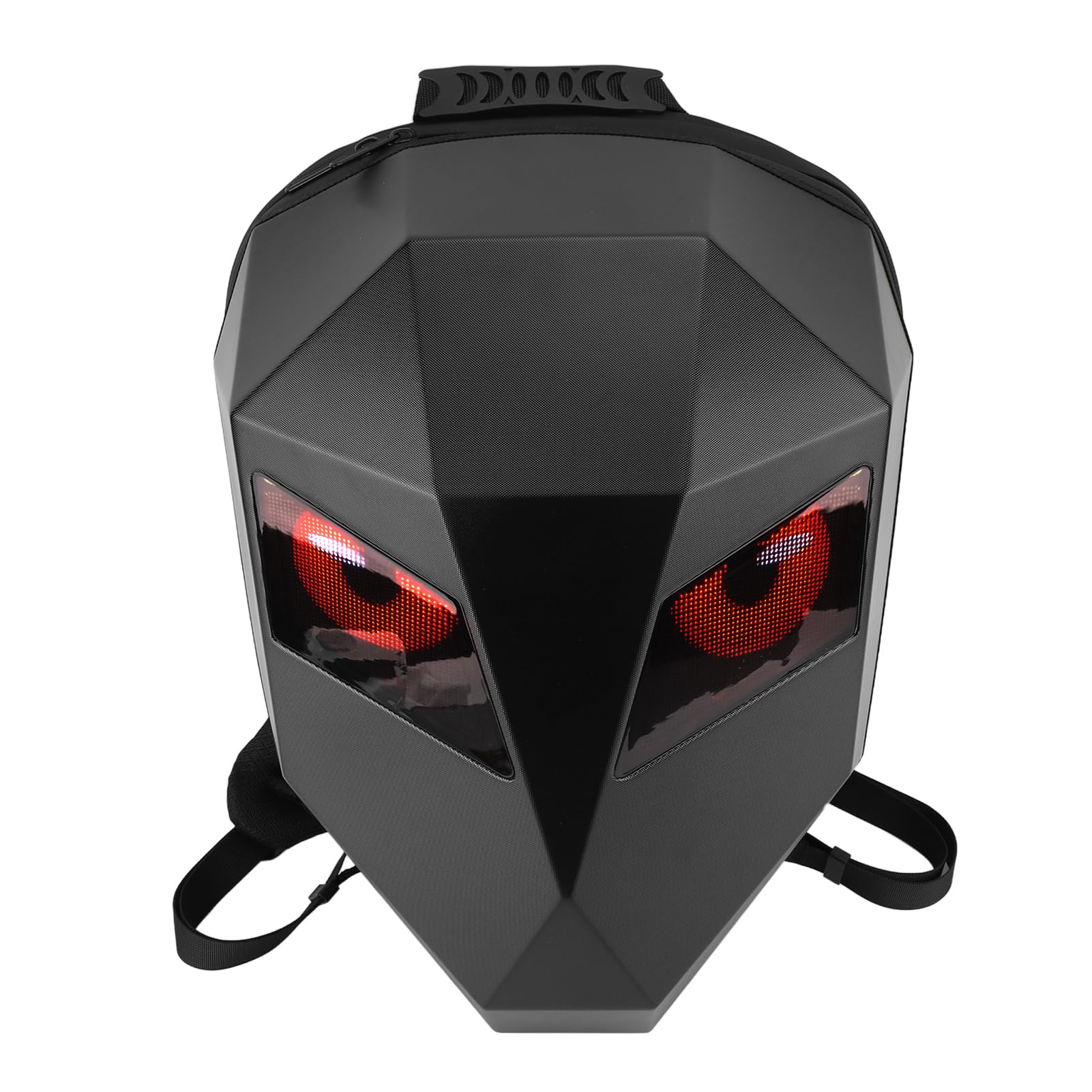 AOWINHIT Zaino LED Moto Guscio Rigido Impermeabile App