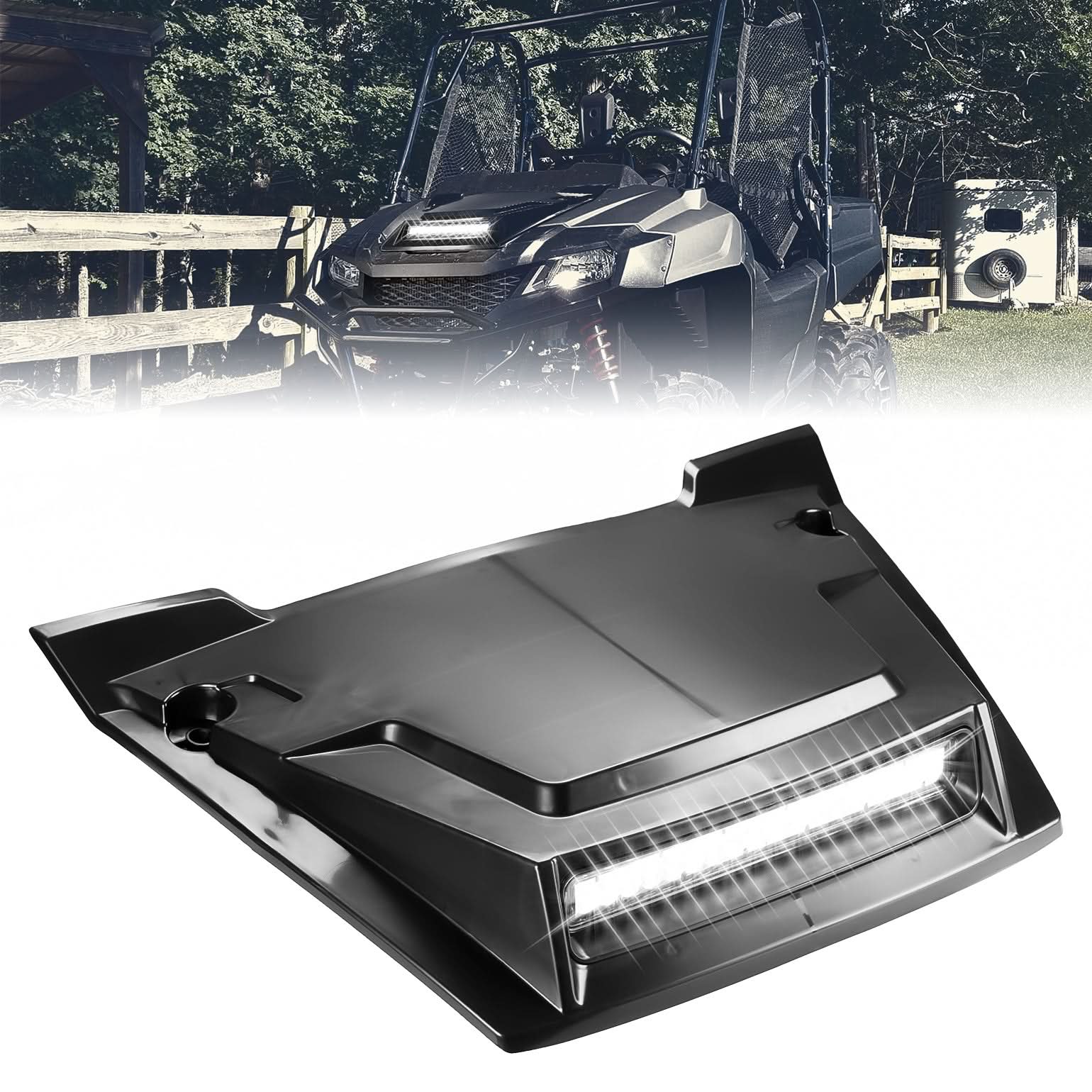 KEMIMOTO Presa Aria Cofano LED Pioneer 700 2500 Lumen