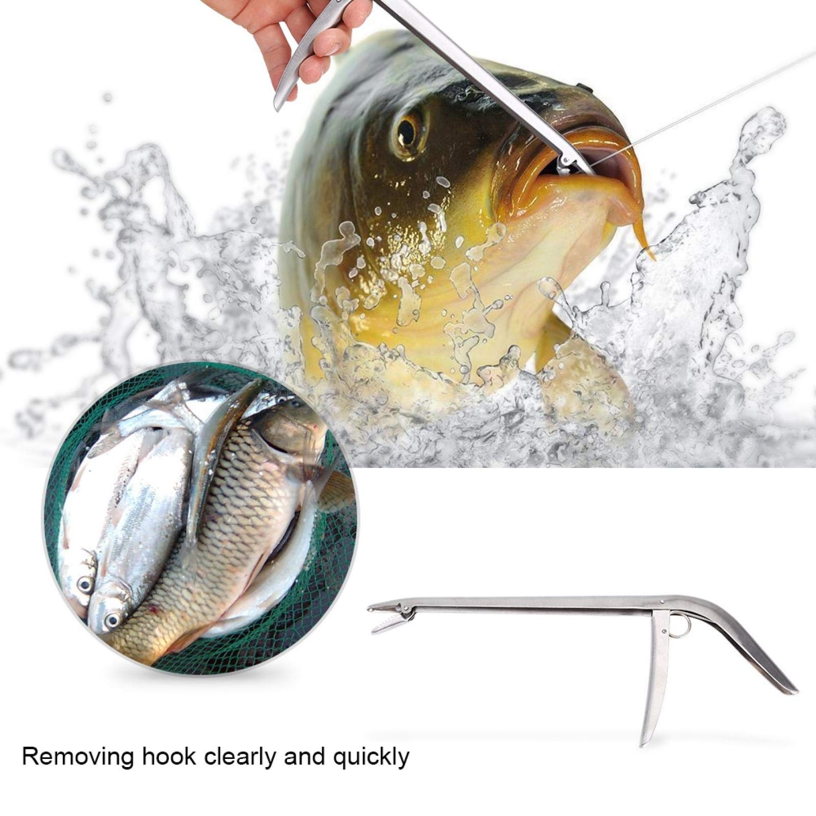 Kuuleyn Slamatore Ami da Pesca Acciaio Inox 29 cm Molla