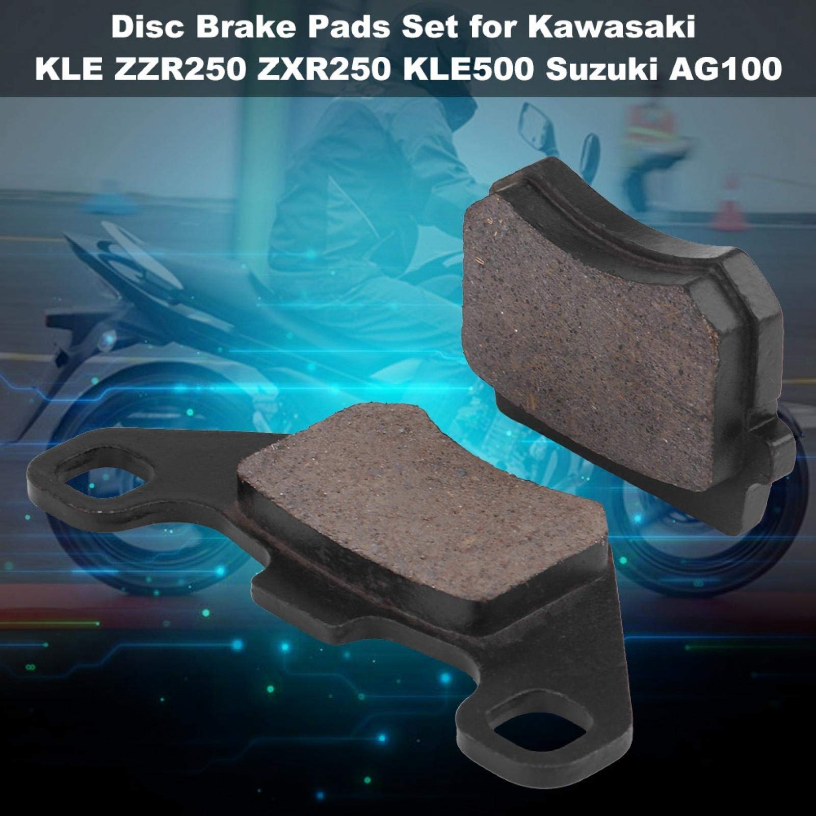 Kuuleyn pastiglie freno moto ceramica Kawasaki Suzuki set