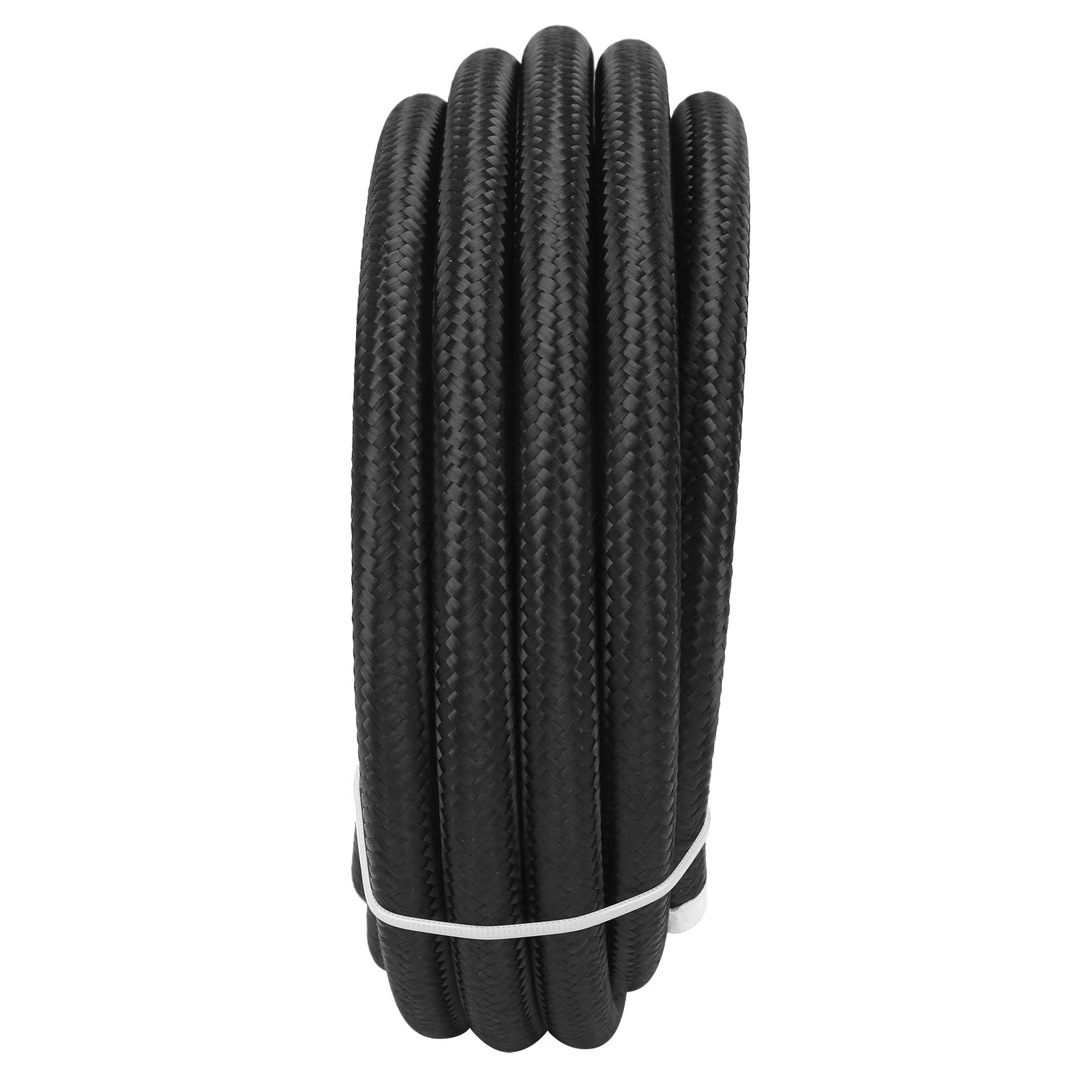 Kuuleyn Tubo carburante intrecciato 6AN 6 m nero