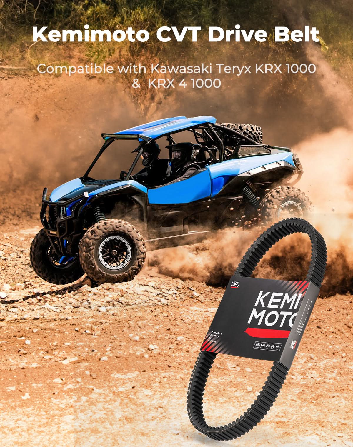 Kemimoto Teryx KRX 1000 cinghia CVT resistente calore