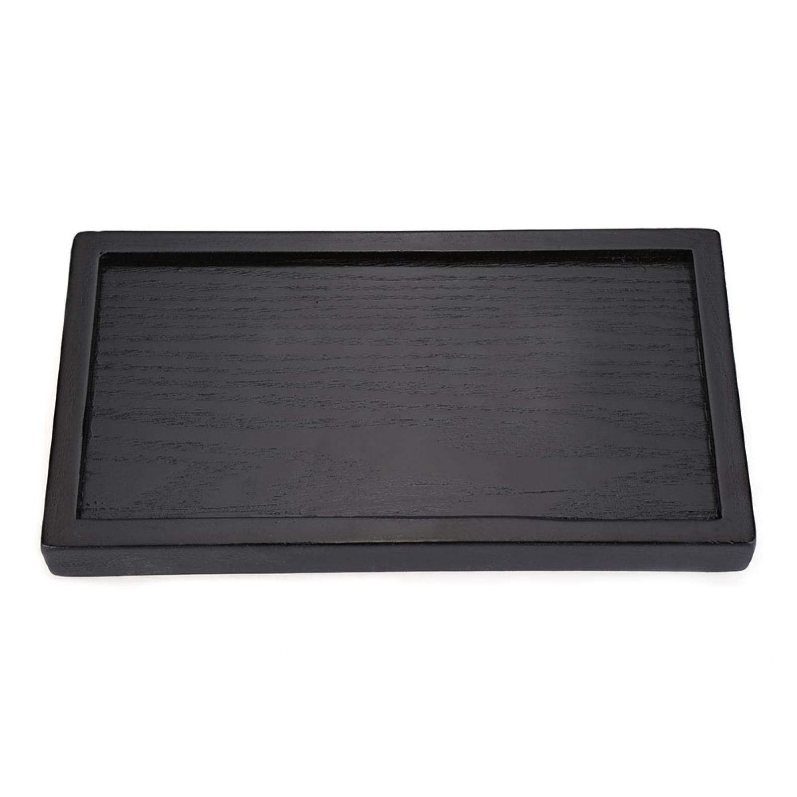 Kuuleyn Vassoio Tè Legno Nero 22x12x2 cm Rettangolare