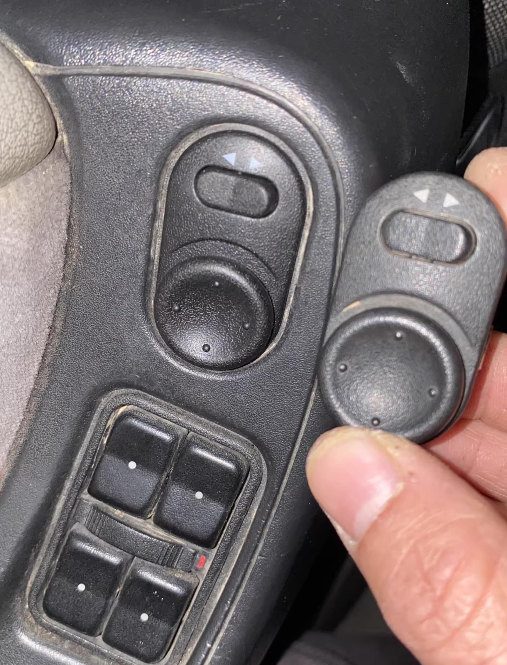 Kuuleyn 922686 interruttore specchietti auto nero Astra-G Saab
