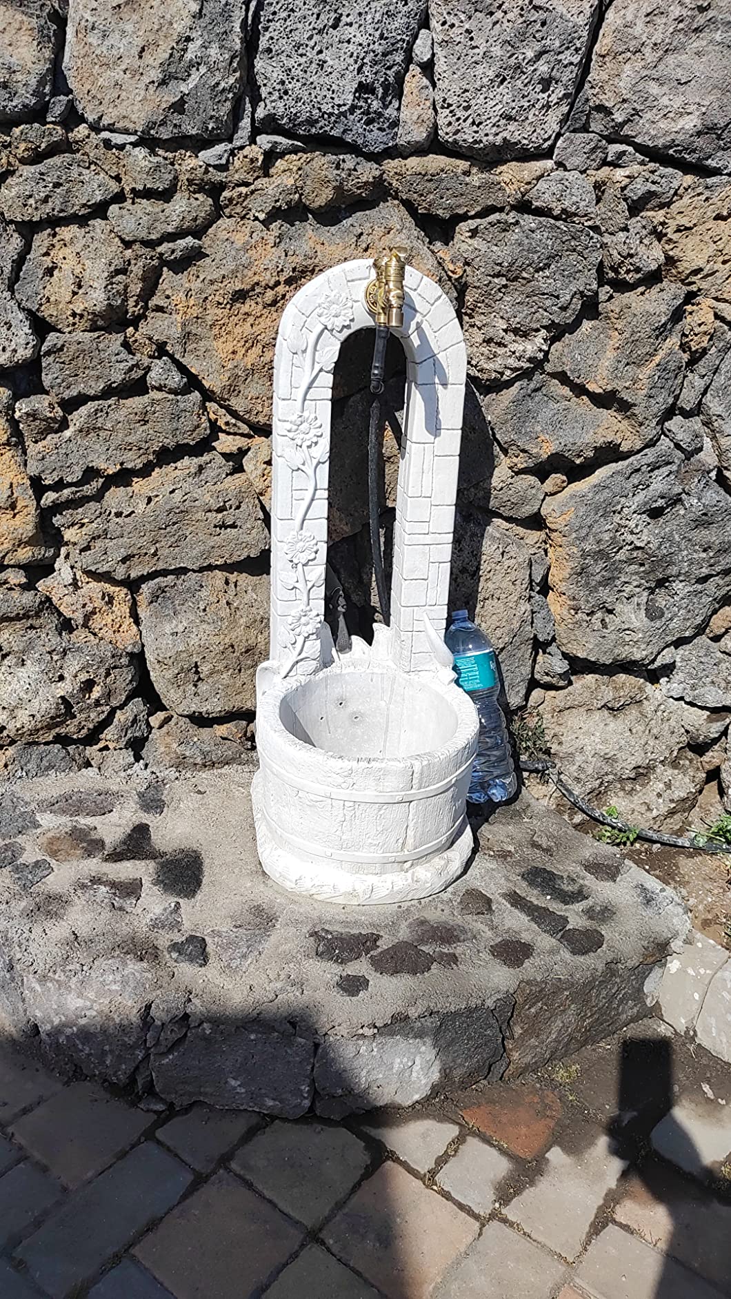 Hapivida Rubinetto Giardino Ottone Doppia Uscita G1/2