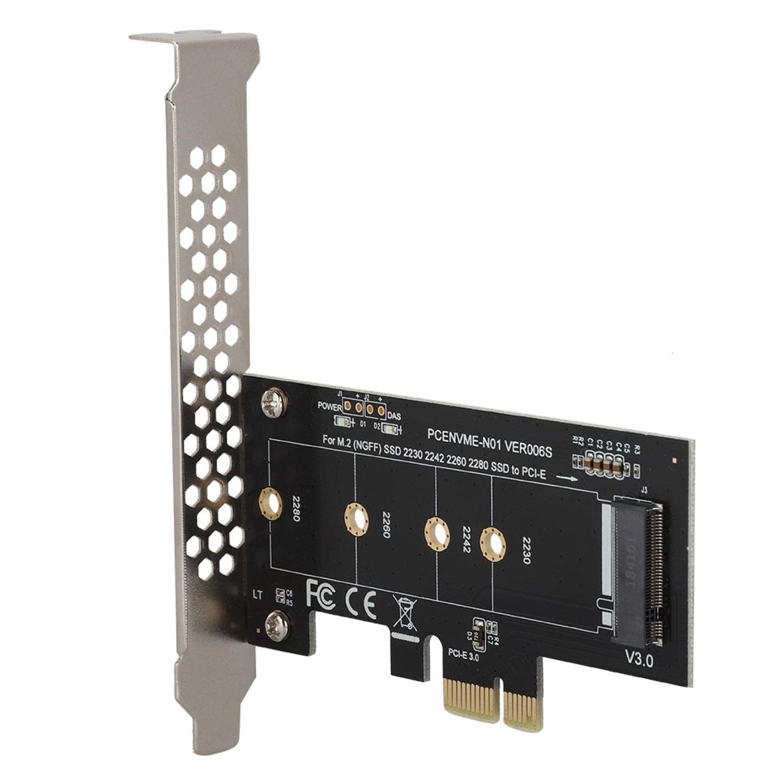 Kuuleyn PCI-E M.2 Scheda Adattatore NVMe 2230-2280 Hot-Swap
