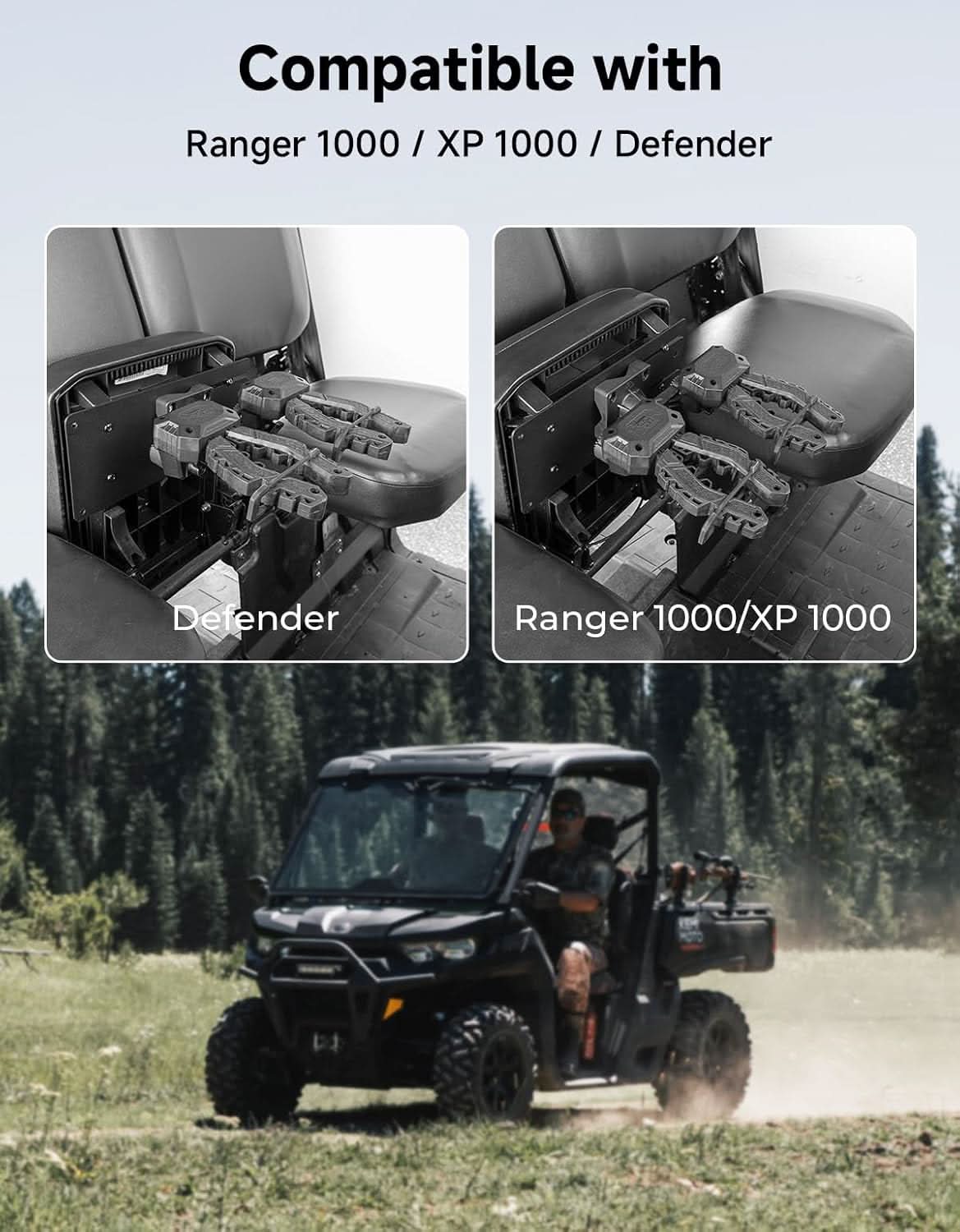 KEMIMOTO Defender Ranger porta attrezzi sottosedile verticale