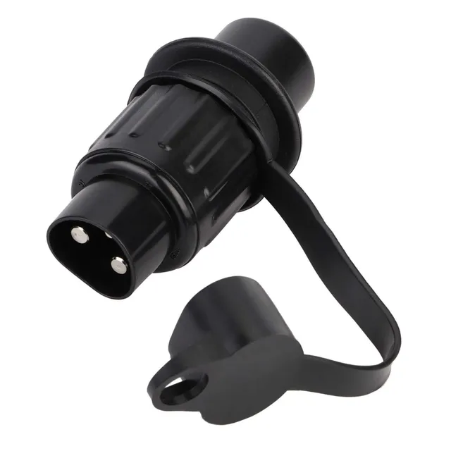 Kuuleyn Adattatore Rimorchio 3 Pin Spina Nero Plastica Luci