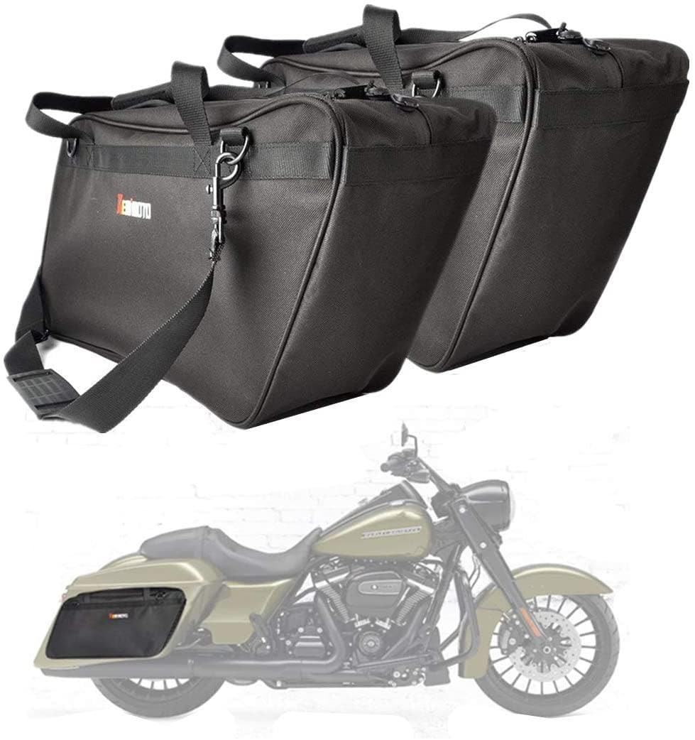 KEMIMOTO Street Glide fodere borse laterali coppia oxford
