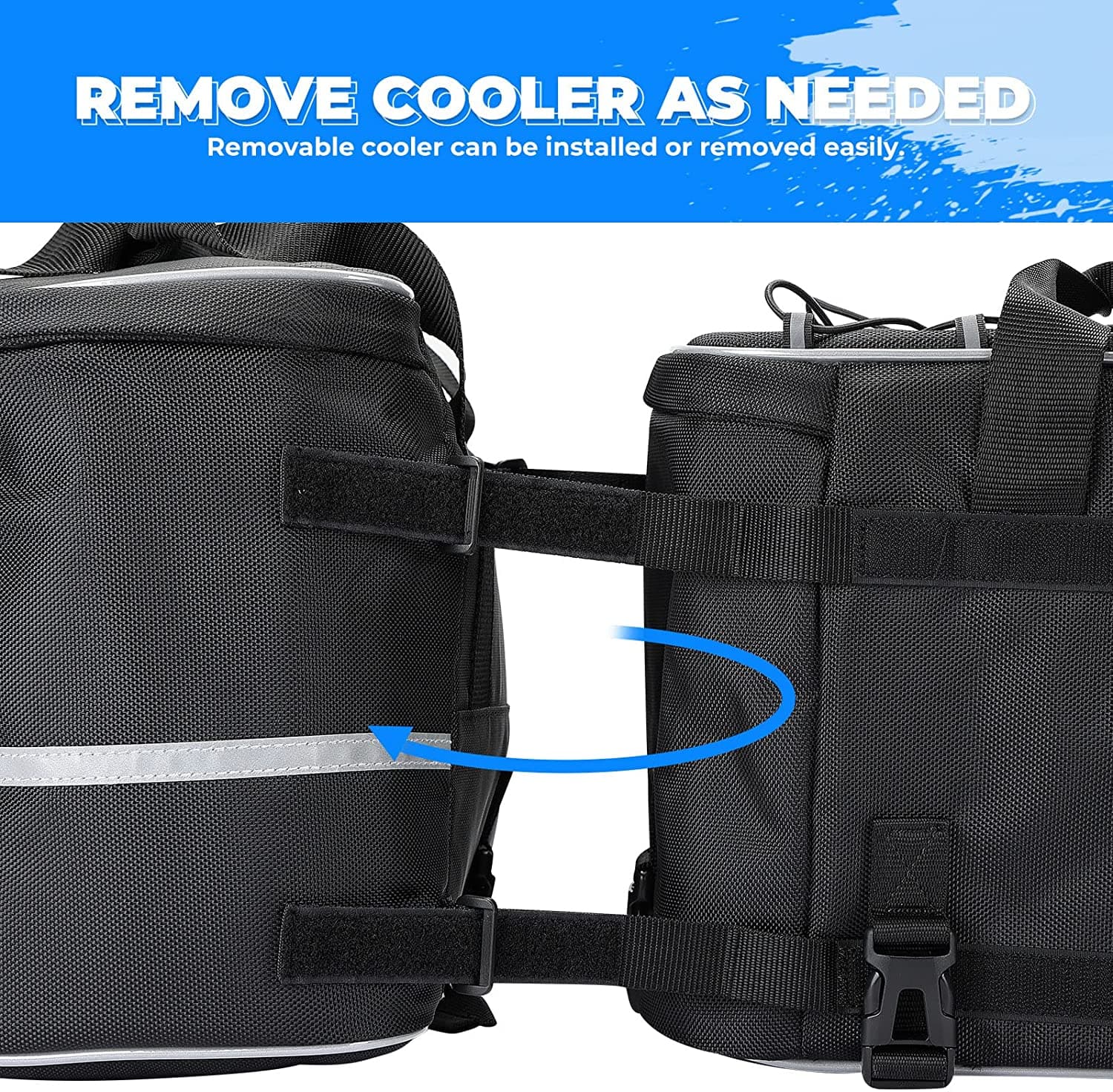 Kemimoto ATV borsa posteriore termica 59L impermeabile