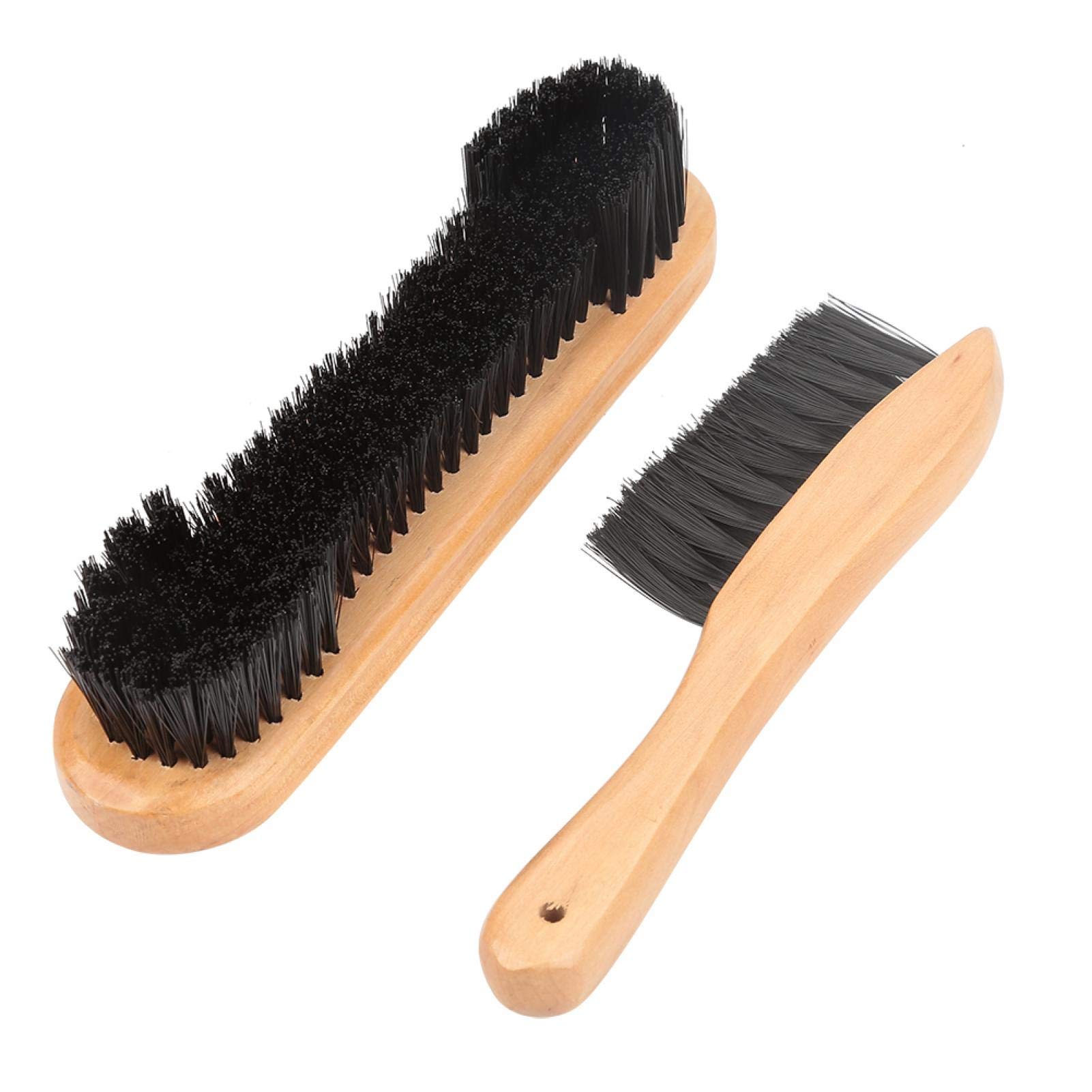 Kuuleyn Set Spazzole Biliardo 2 Pezzi Manico Legno